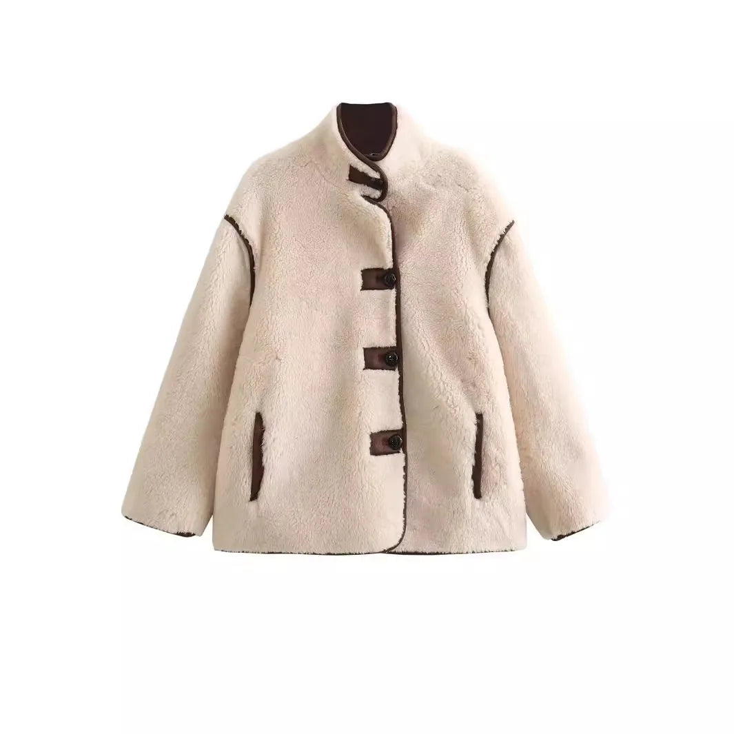 Ivory Fleece jacket