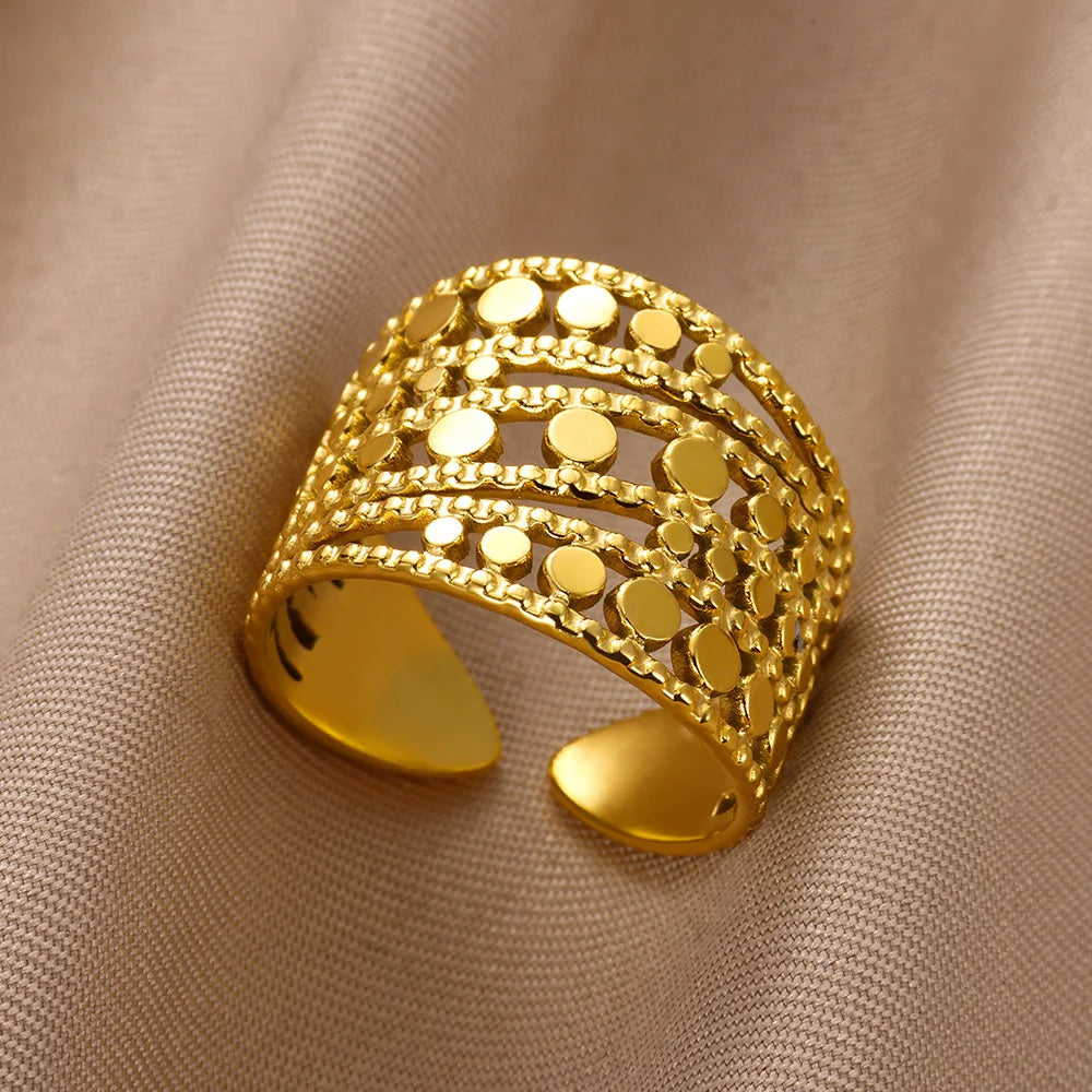 Golden Muse Ring