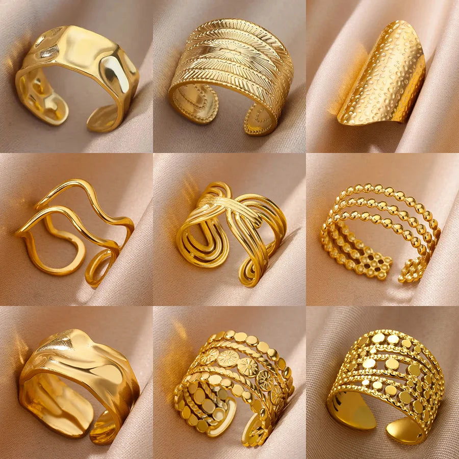 Golden Muse Ring